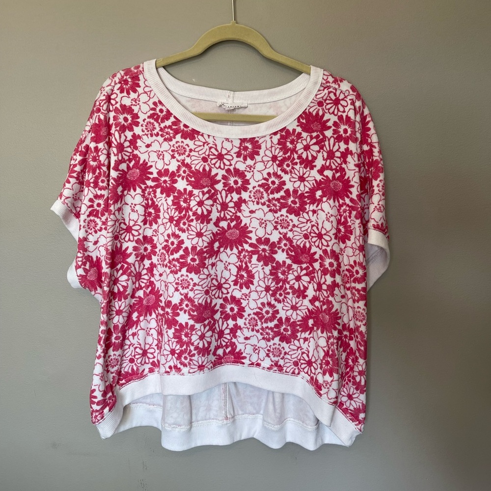 Jane and Delancey Terry Crop Top